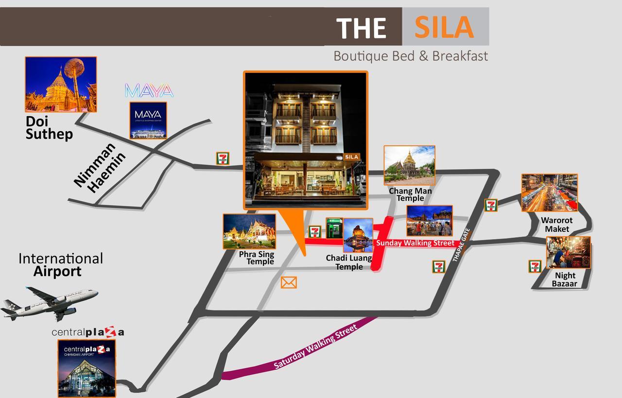 The Sila Boutique Bed & Breakfast Чиангмай Екстериор снимка